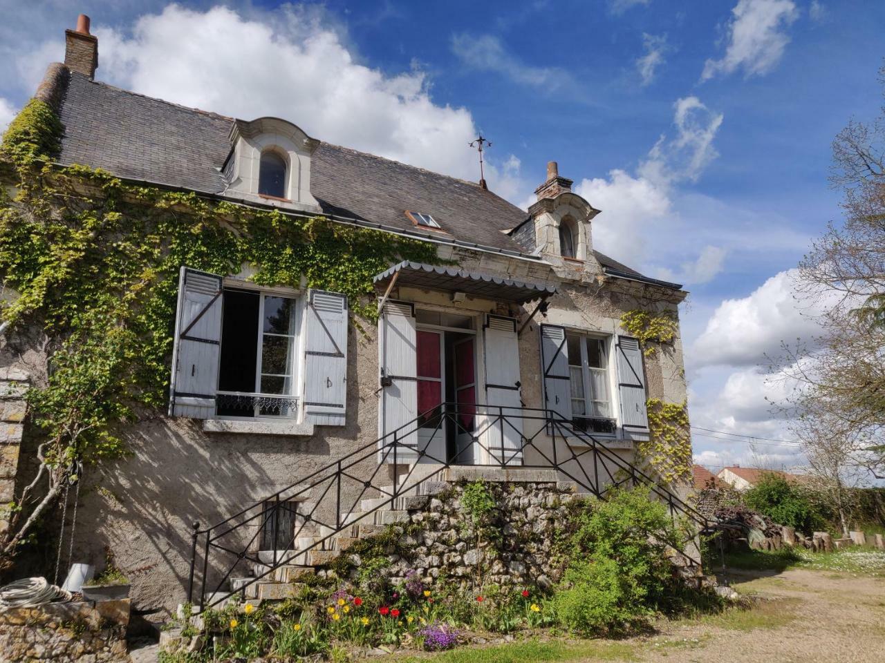 La Rossignolerie - La Familiale Vigneronne Bed & Breakfast Chouzy-sur-Cisse ภายนอก รูปภาพ